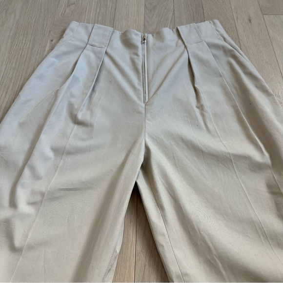 SANDRO High Waisted Pleated Wide Leg Trouser - Picture 2 of 16